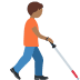 :person_with_white_cane_facing_right_tone4: