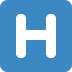 Regional indicator symbol letter h :regional_indicator_h: π