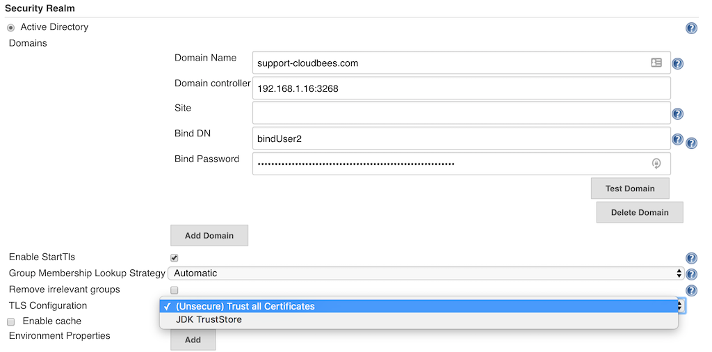 active directory bind