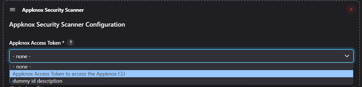 Appknox Plugin Token