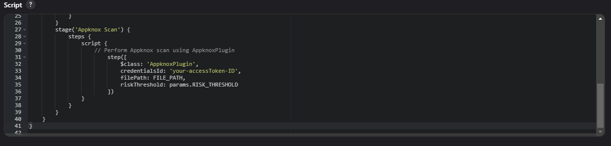 Appknox Plugin Pipeline