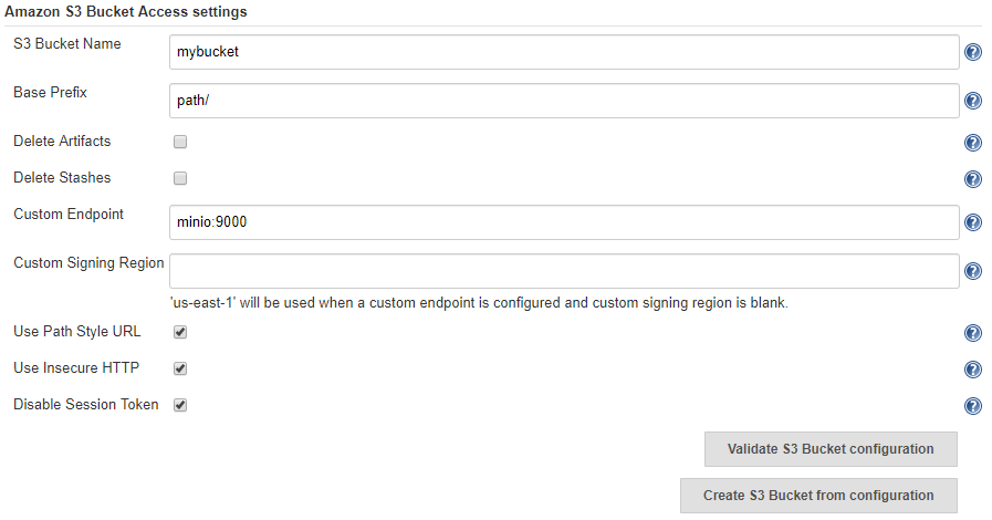 allow to configure s3 subpath (bucket prefix configuration