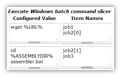 string slicing multiple builders