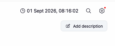 Controller Clock displayed in the Jenkins global header