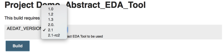 Tool Version Parameter Usage