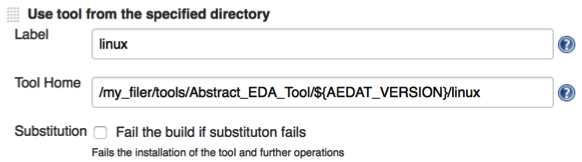 Using Tool Versions in Installers