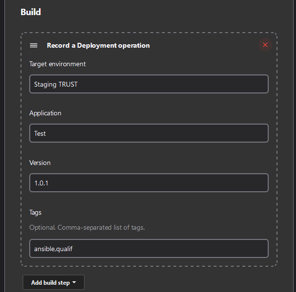 Deployment Operation Reporter