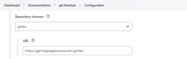 Gitiles Repository Browser