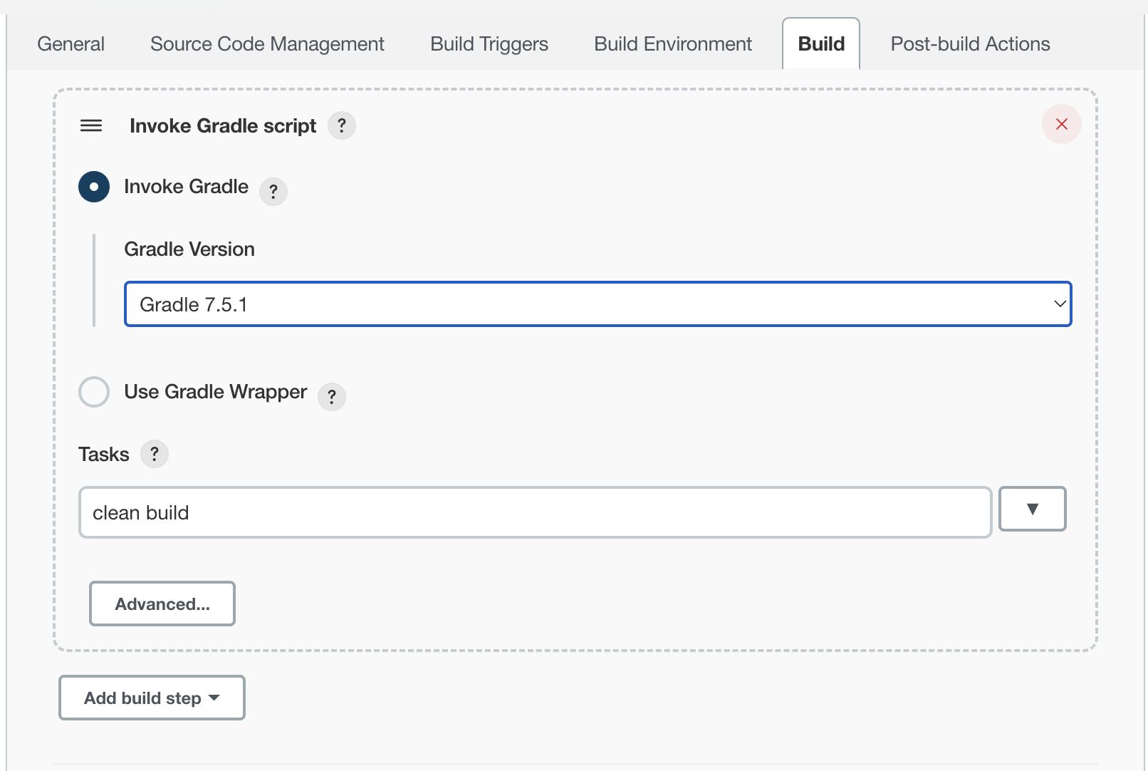 minecraft forge gradle jenkins build number