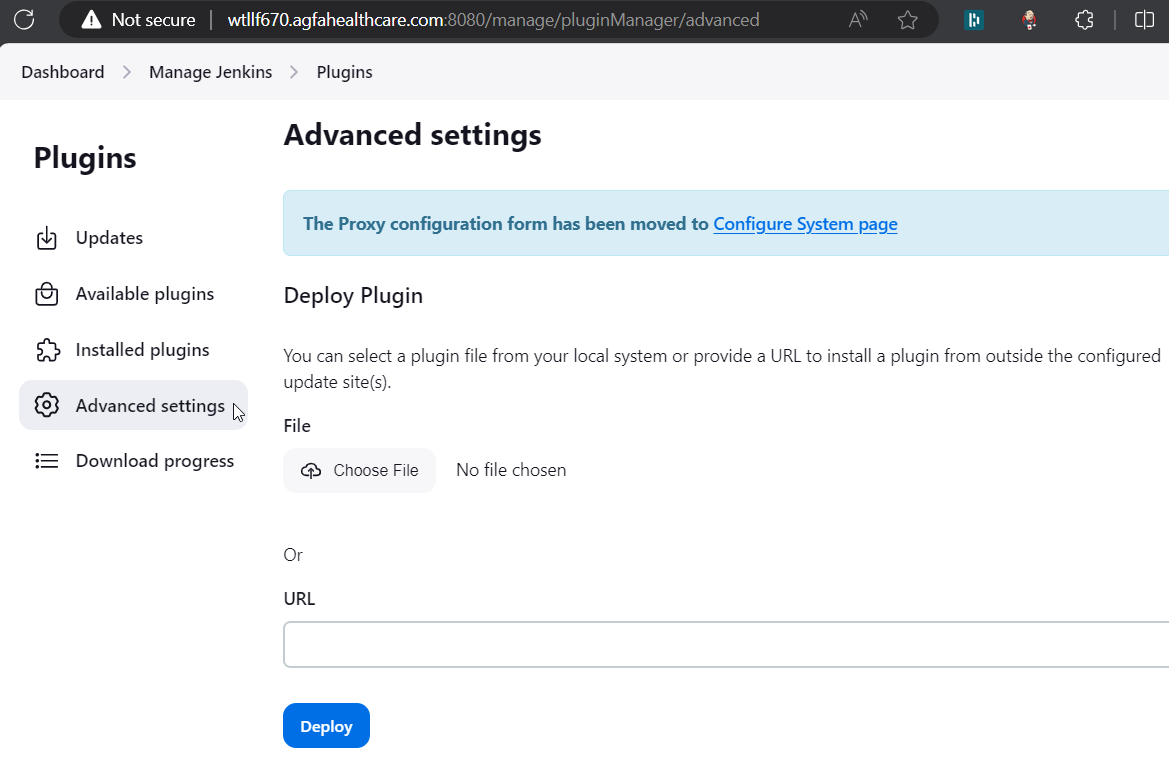 Install hpi plugin file