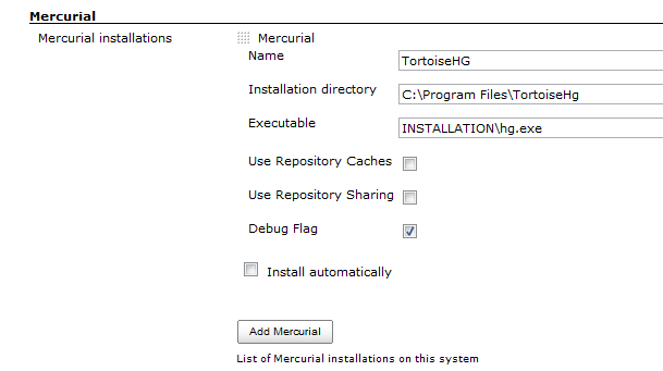 mercurial windows gui