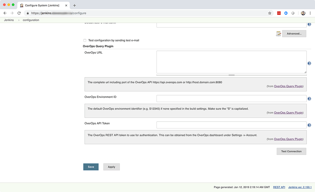 configure system