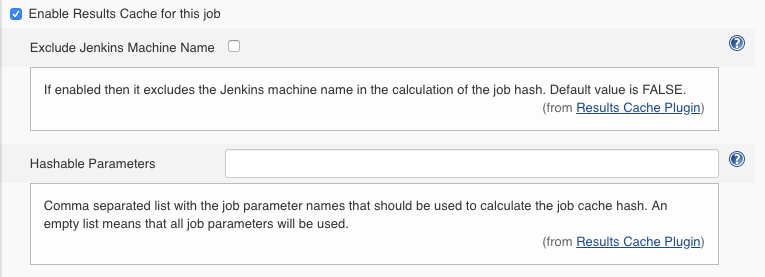 Job Config