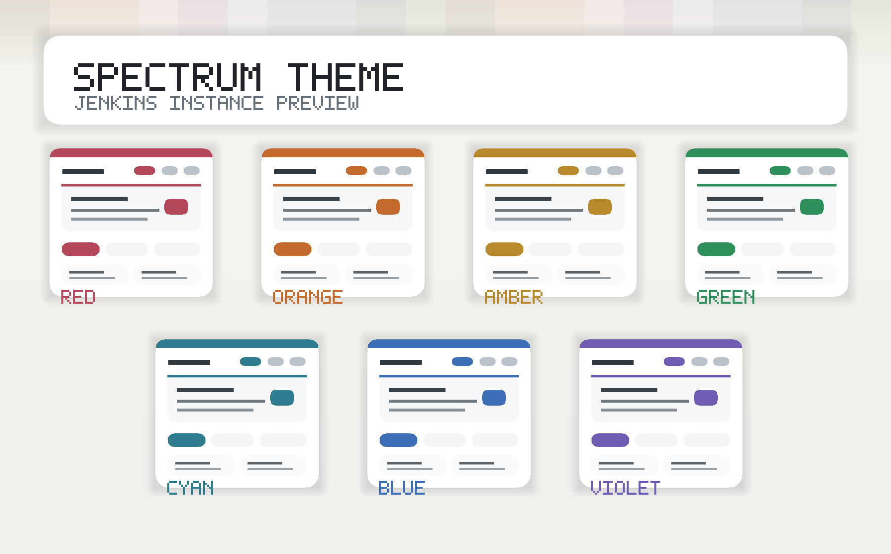 Spectrum Theme preview