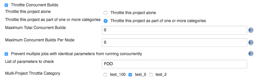 Throttle Concurrent Builds | Jenkins plugin