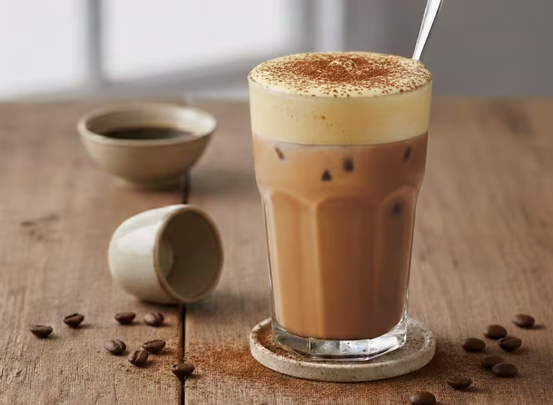Iced Egg Cream Coffee