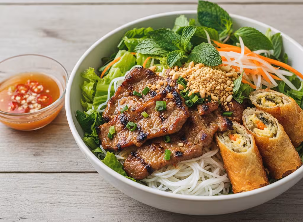 Chicken Vermicelli Bowl