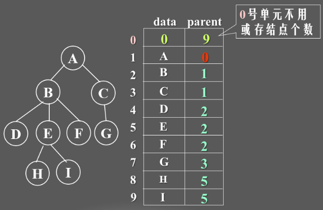 双亲表示法