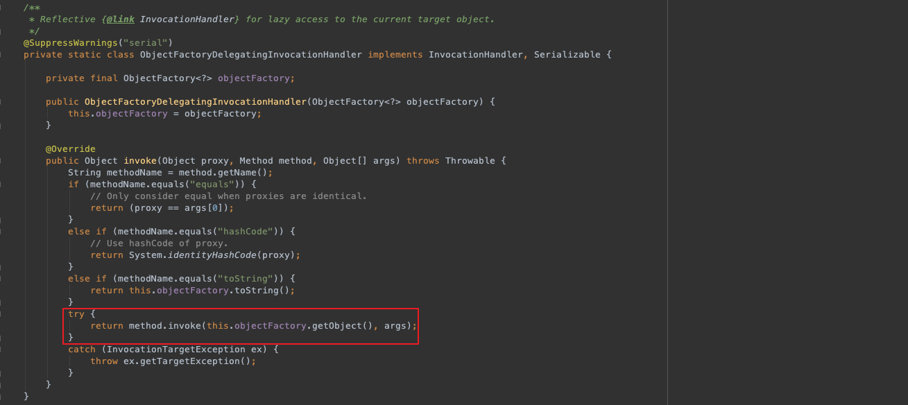 ObjectFactoryDelegatingInvocationHandler