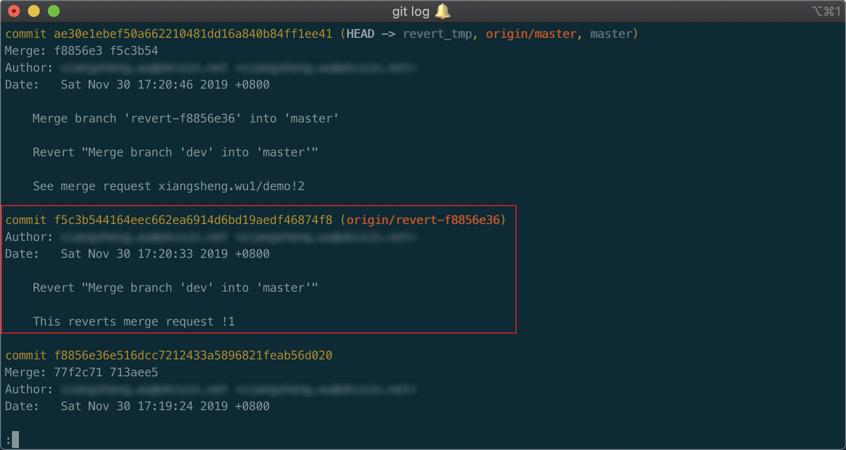  git revert merge jitwxs