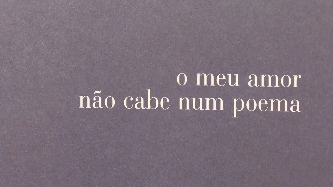 NENHUM POEMA PODIA SER O CHÃO DA SUA CASA