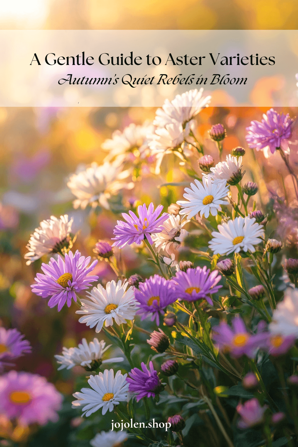 Gentle Guide to Aster Varieties