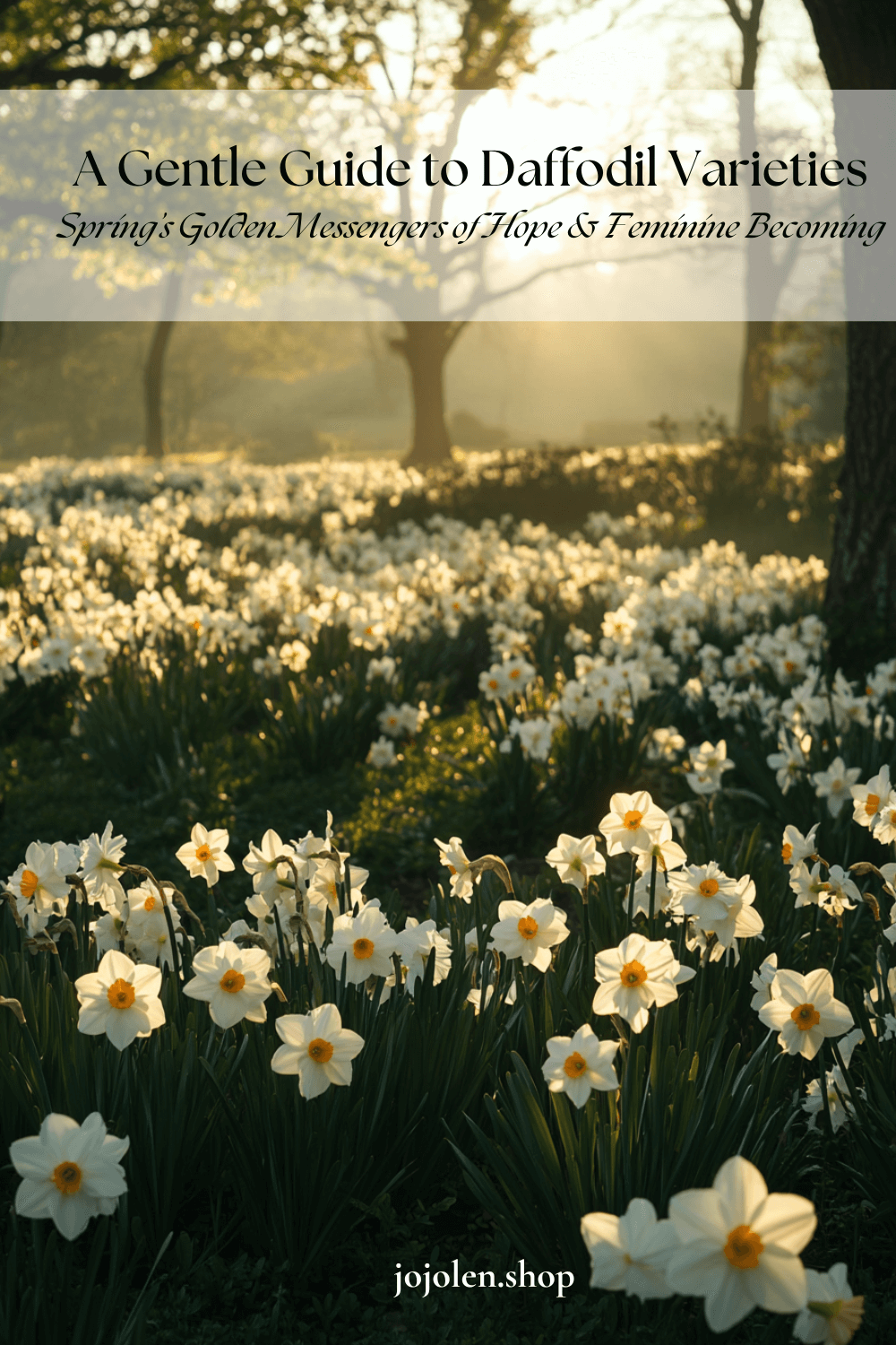 A Gentle Guide to Daffodil Varieties