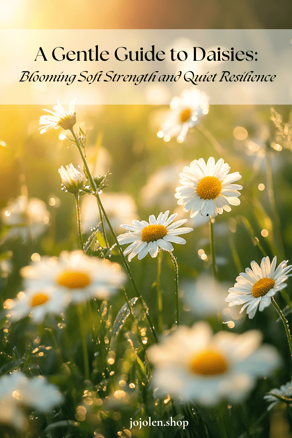 A Gentle Guide to Daisy Varieties: Blooming Soft Strength and Quiet Resilience