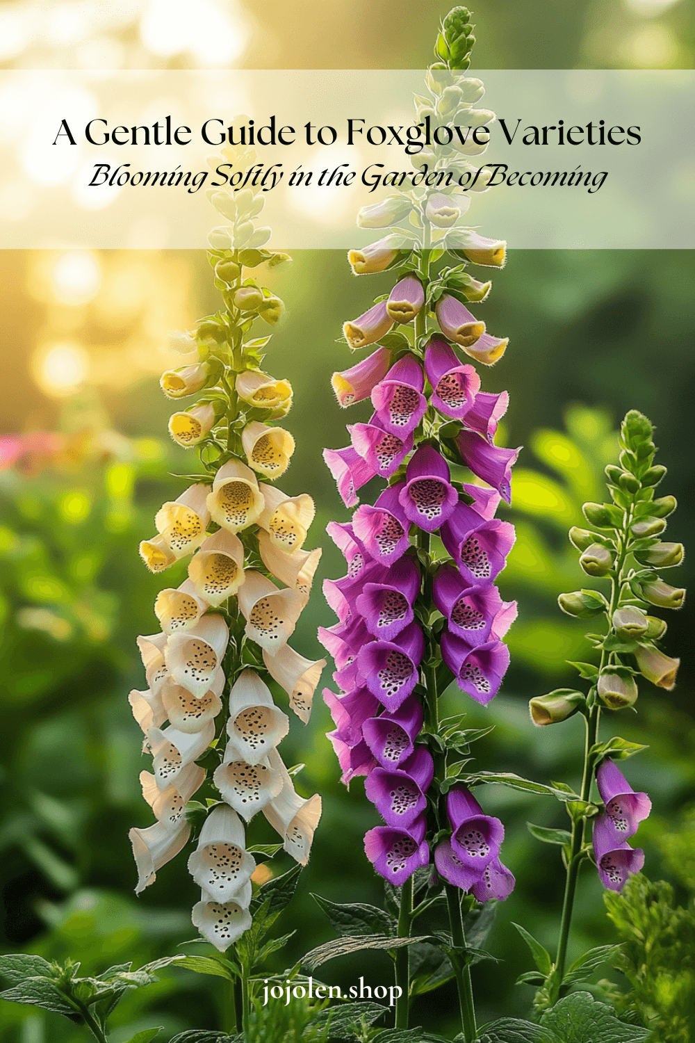 A Gentle Guide to Foxglove Varieties