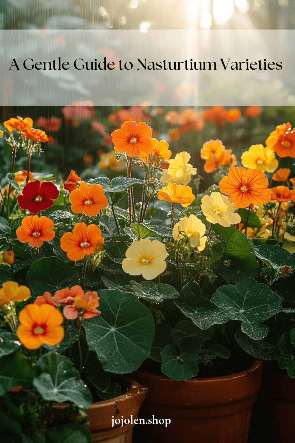 A Gentle Guide to Nasturtium Varieties