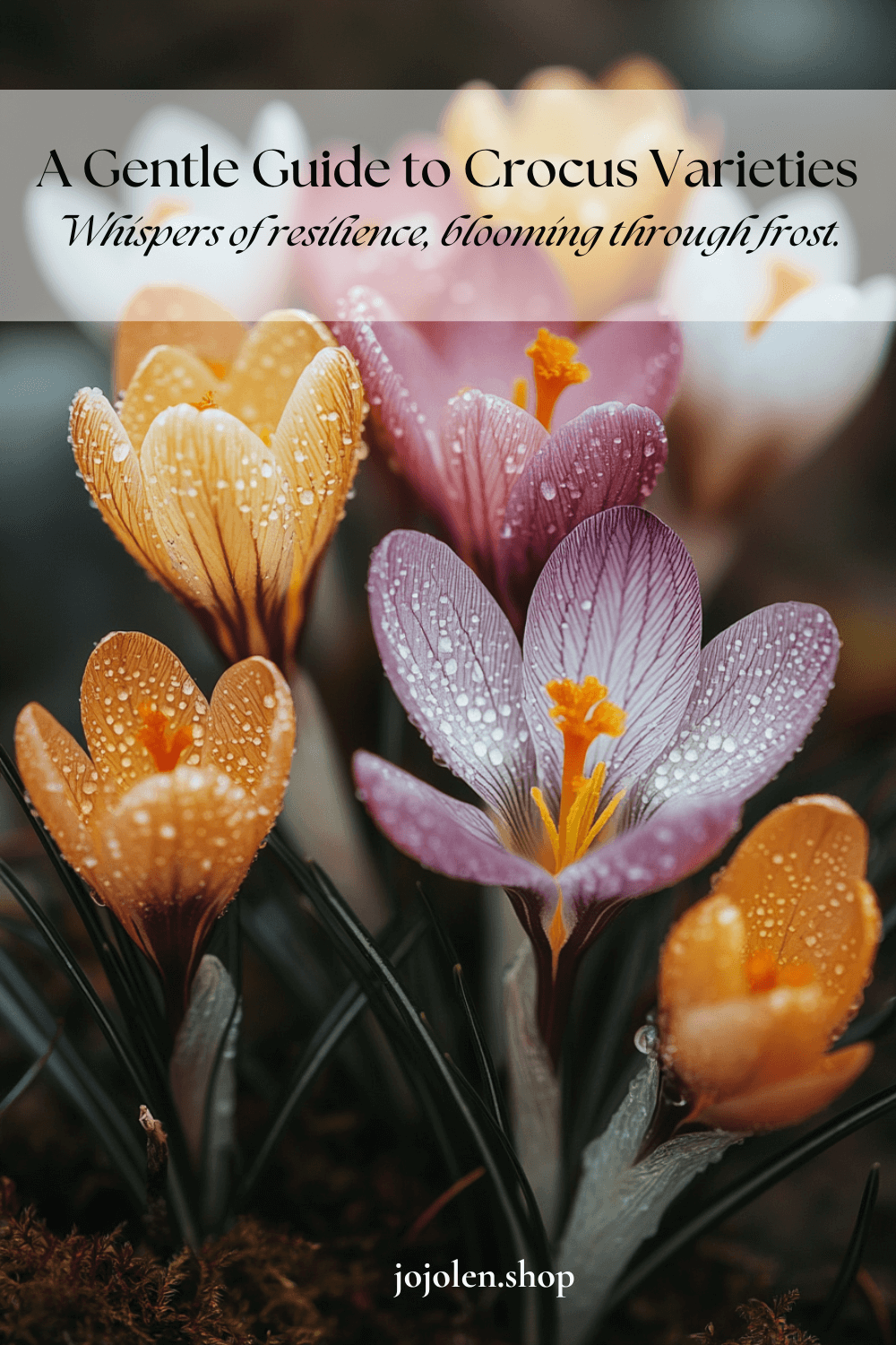 A Gentle Guide to Crocus Varieties