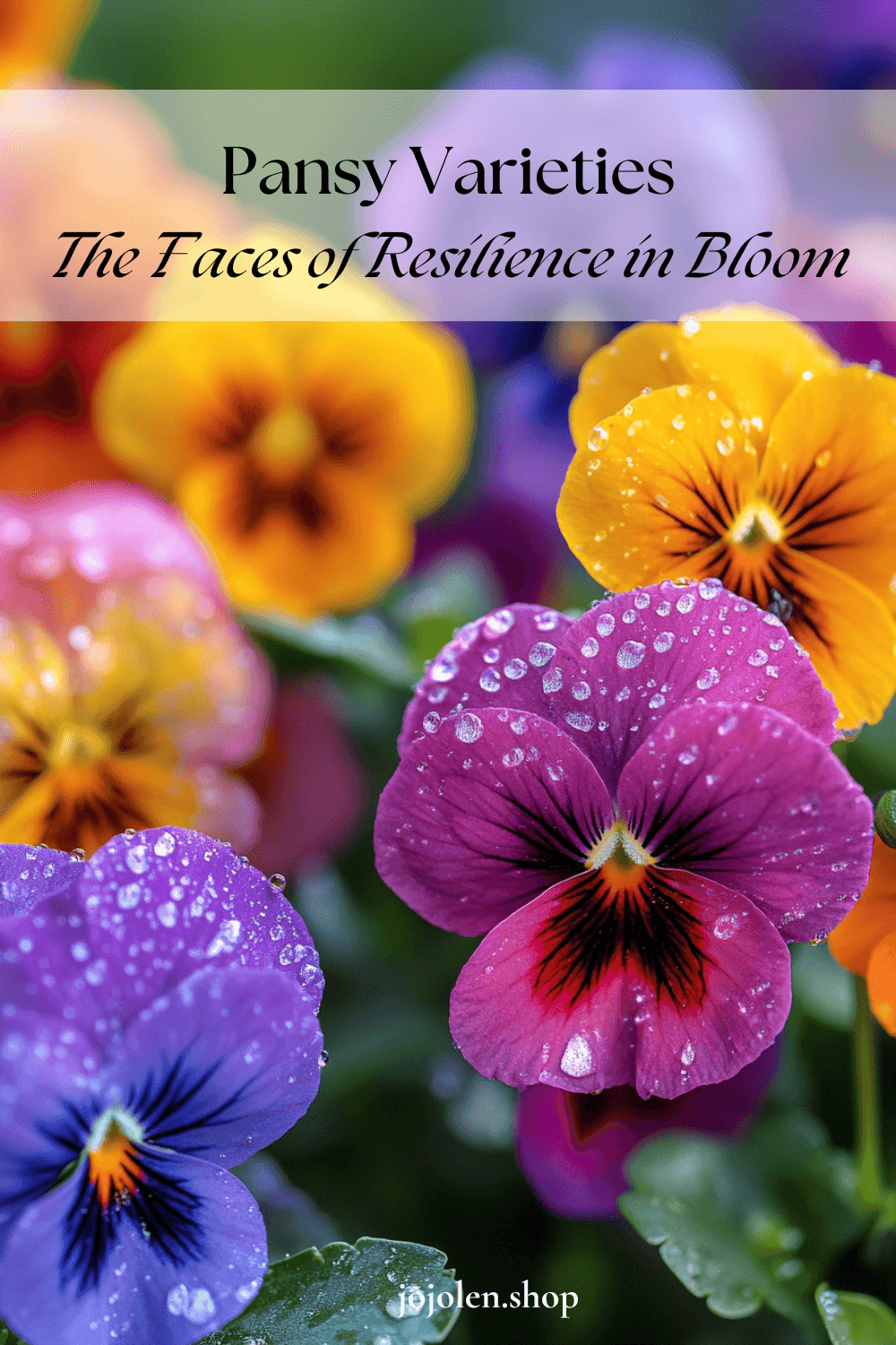 A Gentle Guide to Pansy Varieties: Faces of Resilience