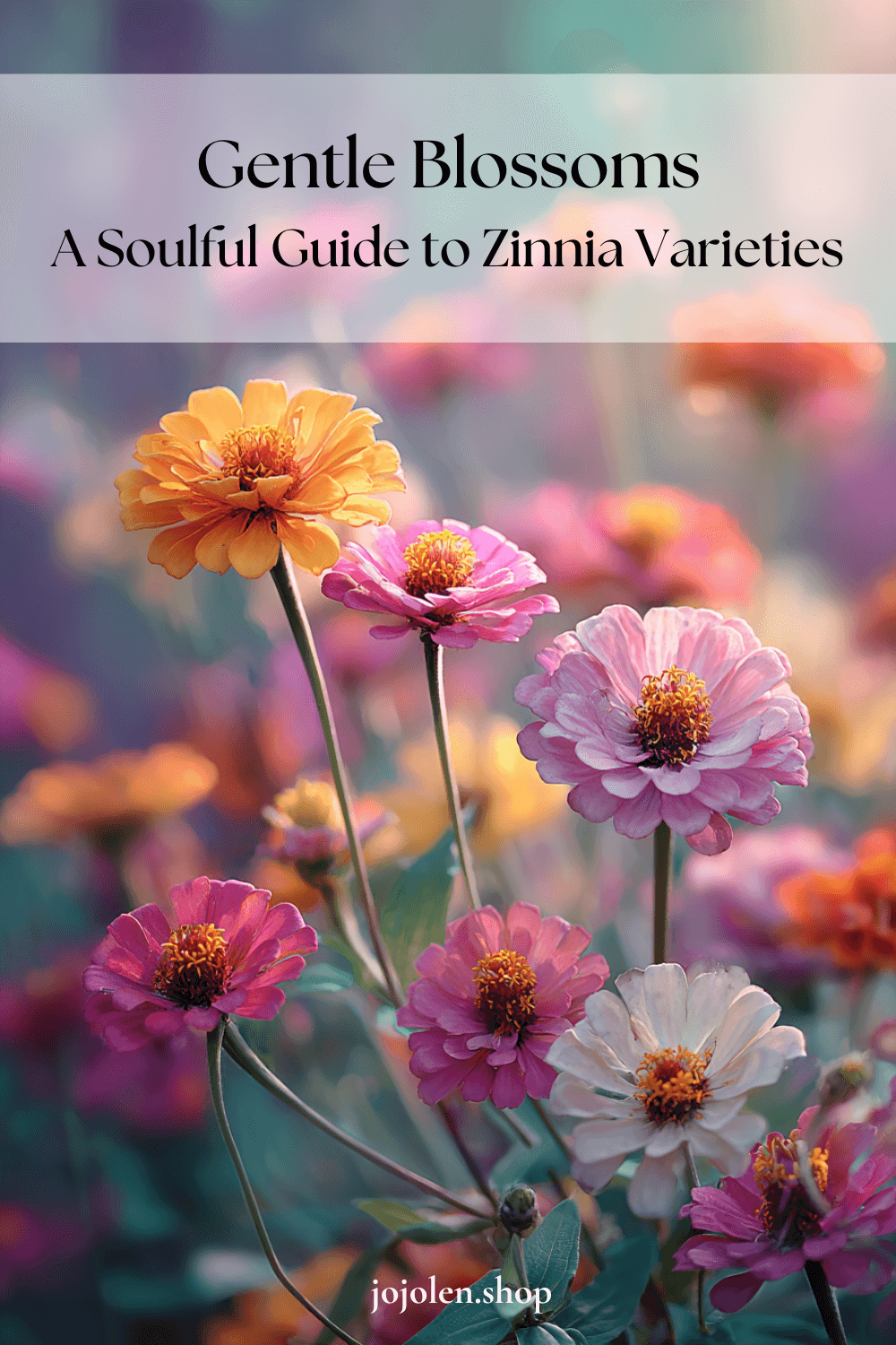 Gentle Blossoms: A Zinnia Guide for Your Soulful Garden