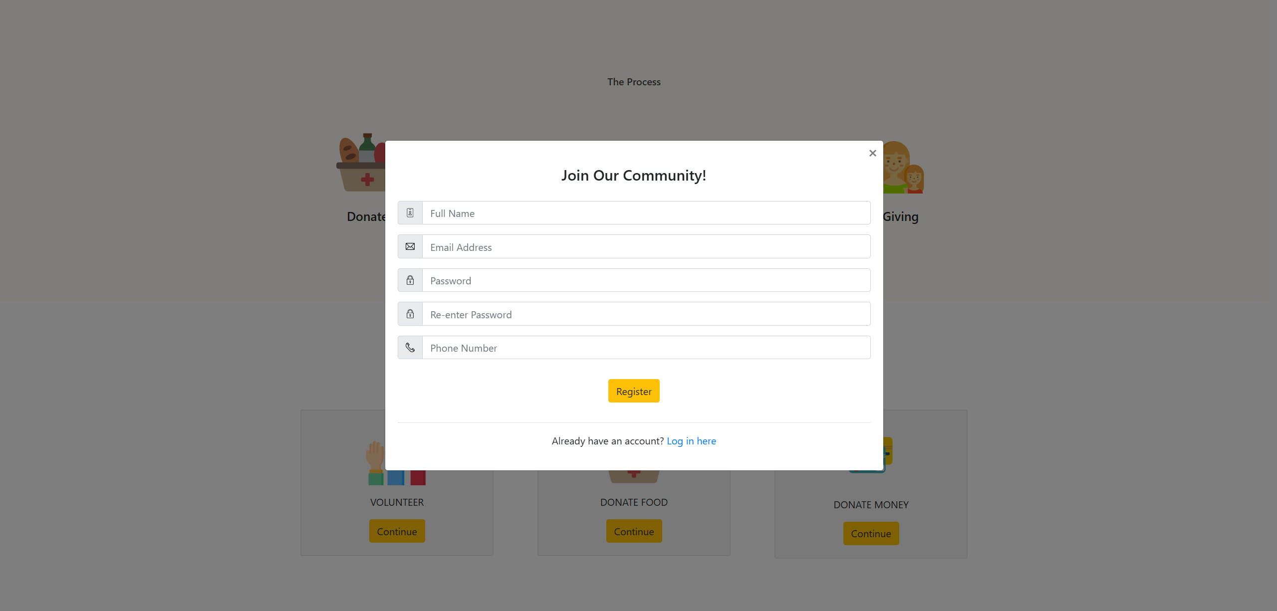 Love Letters volunteer form