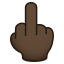 🖕🏿