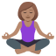 🧘🏽‍♀️