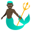 🧜🏿‍♂️