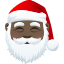 Эмодзи 🎅🏿 JoyPixels