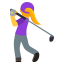 Эмодзи 🏌️‍♀️ JoyPixels