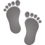 Эмодзи 👣 JoyPixels