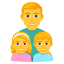 Эмодзи 👨‍👧‍👦 JoyPixels