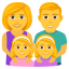 Эмодзи 👨‍👩‍👧‍👧 JoyPixels