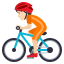 Эмодзи 🚴🏻 JoyPixels