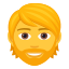 Эмодзи 🧔 JoyPixels