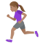 Эмодзи 🏃🏽‍♀️ JoyPixels