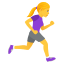 Эмодзи 🏃‍♀️‍➡️ JoyPixels