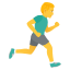 Эмодзи 🏃‍♂️‍➡️ JoyPixels