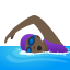 Эмодзи 🏊🏿‍♀️ JoyPixels