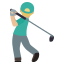 Эмодзи 🏌🏼‍♂️ JoyPixels