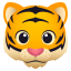 Эмодзи 🐯 JoyPixels